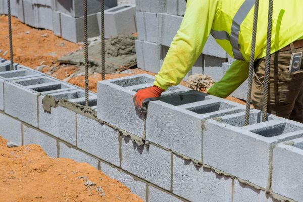 Concrete Blocks Installation in Willoughby
