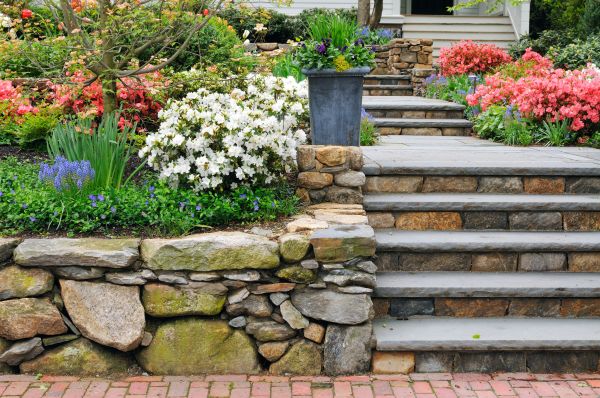 Stone Stairs Repair in Willoughby
